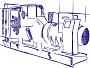 ДЭС (ДГУ) ЭТРО АД1450-Т400 6300В изготовлены с двигателем MTU 12V4000G63 от российского производителя АО «Электроагрегат» Дизель-генератор ЭТРО в Уфе АД1450-Т400 с двигателем MTU 12V4000G63 от российского производителя