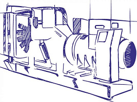 ДЭС (ДГУ) ЭТРО АД 800-Т400  изготовлены с двигателем Cummins KTA38-G5 от российского производителя завода «Электроагрегат» Дизель-генераторы в Уфе ЭТРО АД 800-Т400 с двигателем Cummins KTA38-G5 от российского производителя